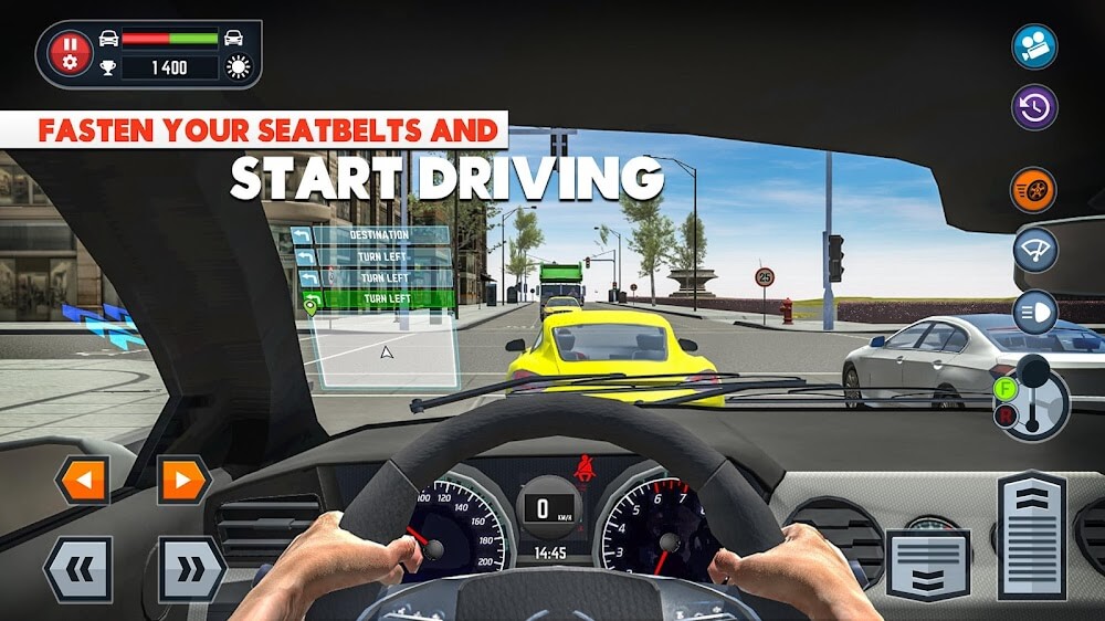 Hình ảnh Car Driving School Simulator MOD Unlimited Fuel